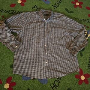 Men's Eddie Bauer L/S Plaid Button-up Shirts 2XL